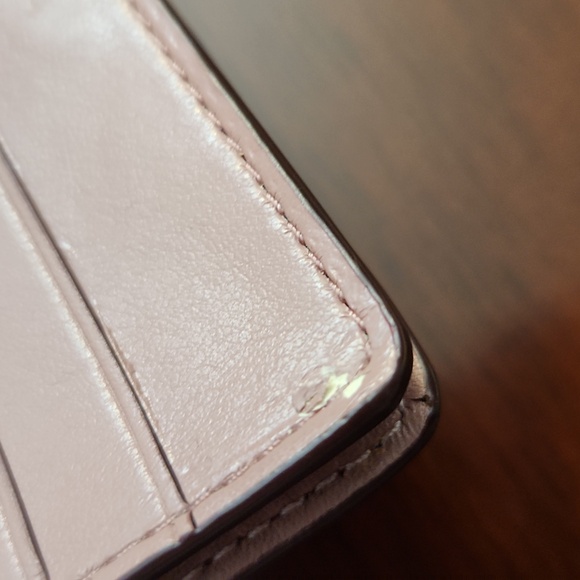 Coach Pink Floral Embossed Women's Wallet - Picture 8 of 11